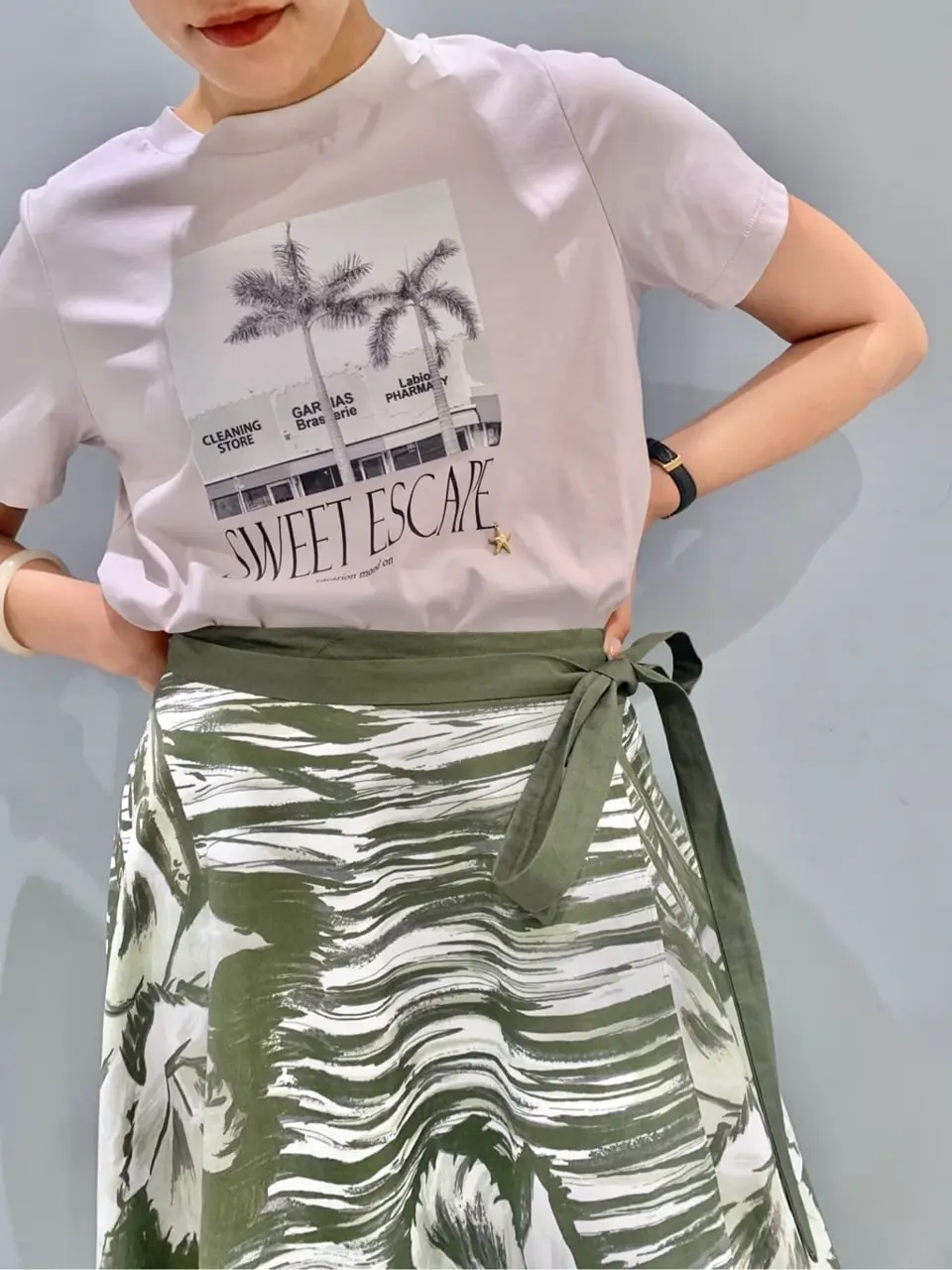 GRACE CONTINENTAL haruka iwasaki コーディネート画像