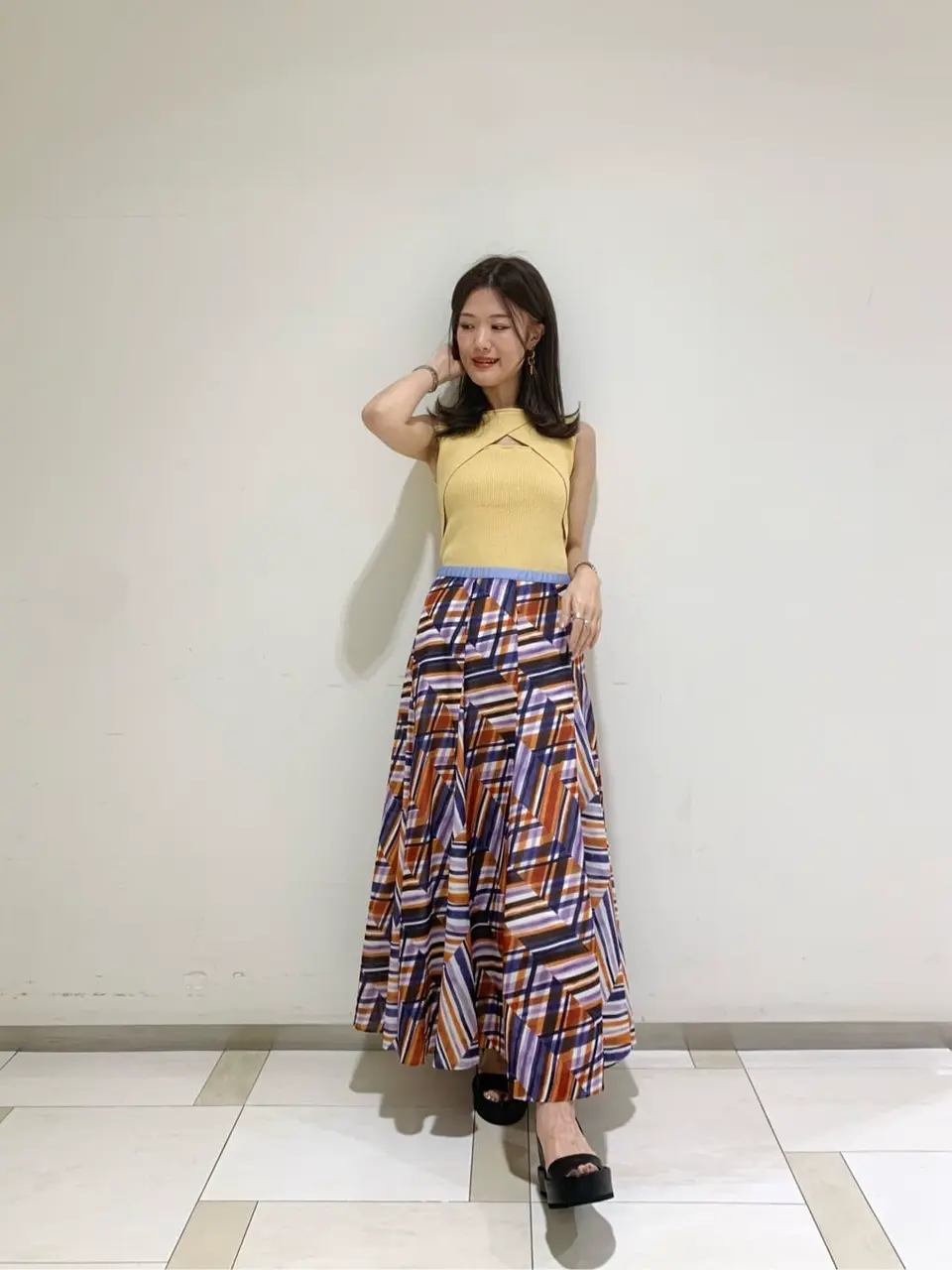 GRACE CONTINENTAL A.Kameyama コーディネート画像