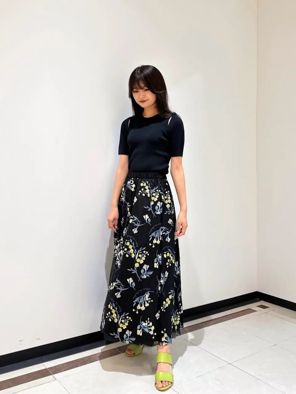 GRACE CONTINENTAL MORITA AI コーディネート画像