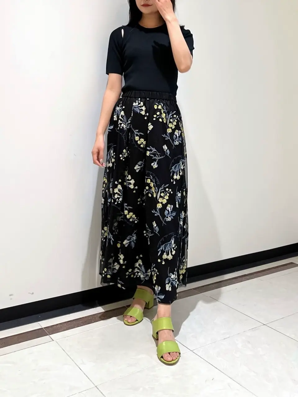 GRACE CONTINENTAL MORITA AI コーディネート画像