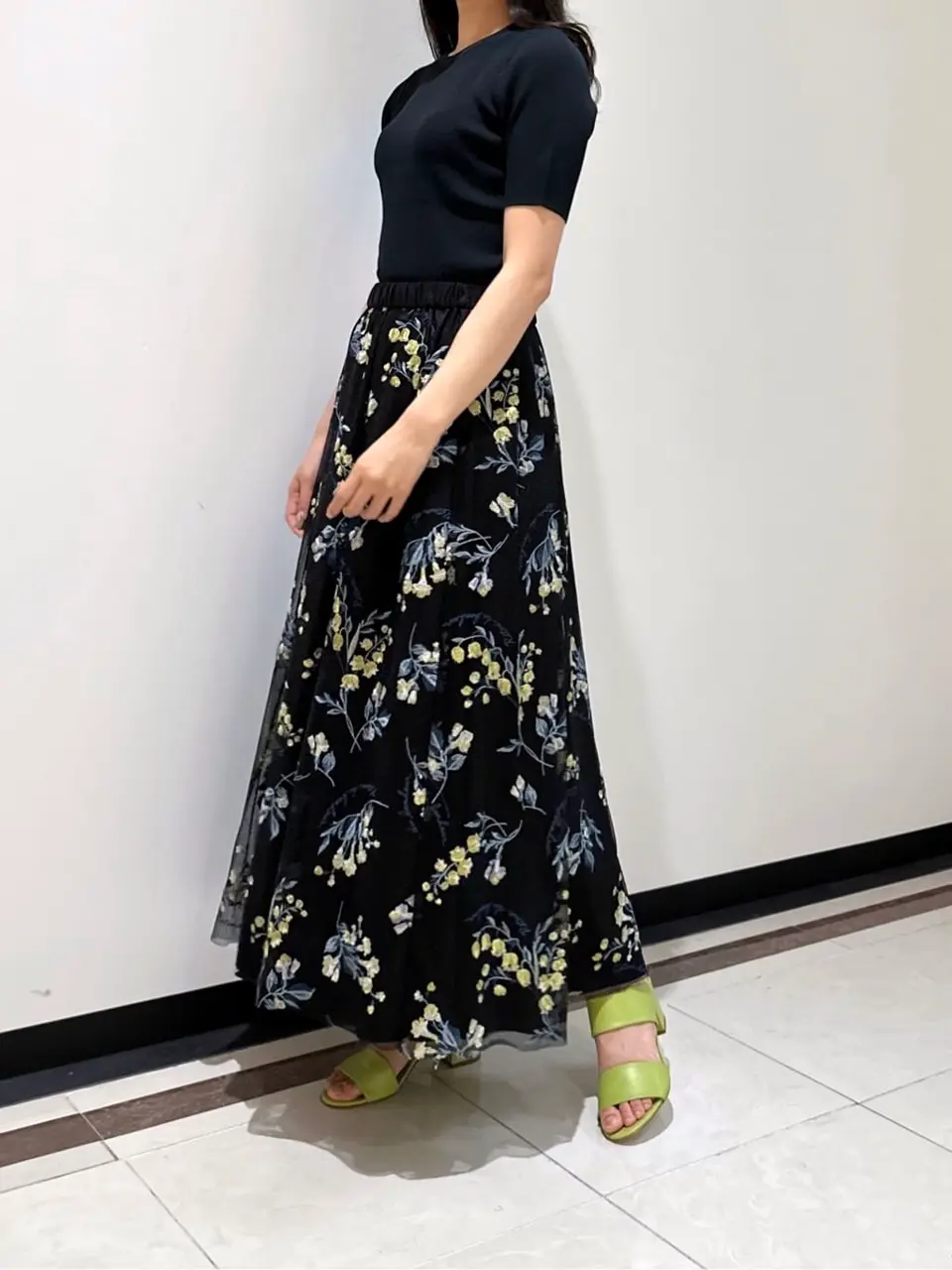 GRACE CONTINENTAL MORITA AI コーディネート画像