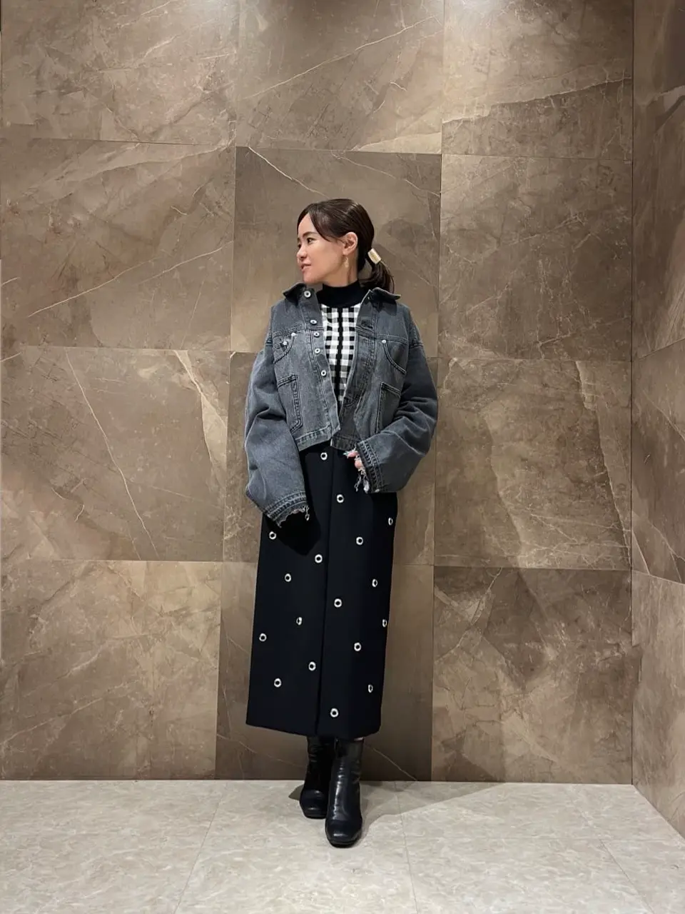 GRACE CONTINENTAL 穐山　香織 コーディネート画像