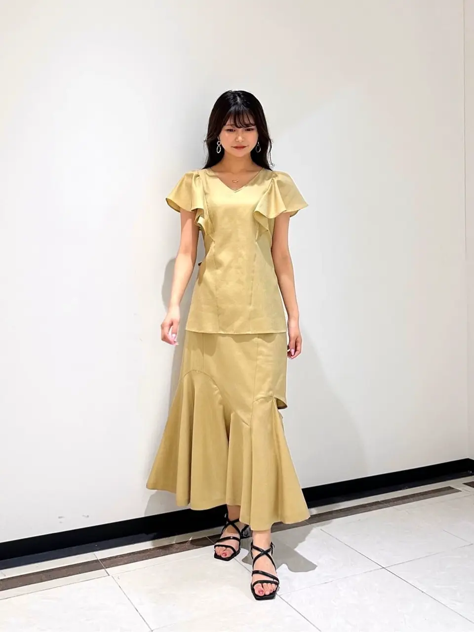 GRACE CONTINENTAL MORITA AI コーディネート画像