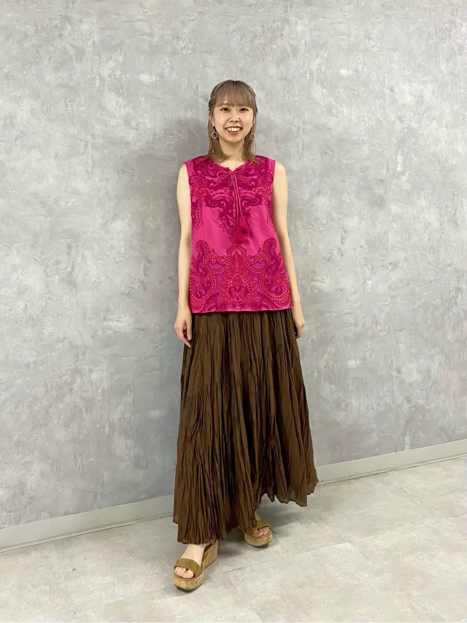 GRACE CONTINENTAL Abe コーディネート画像