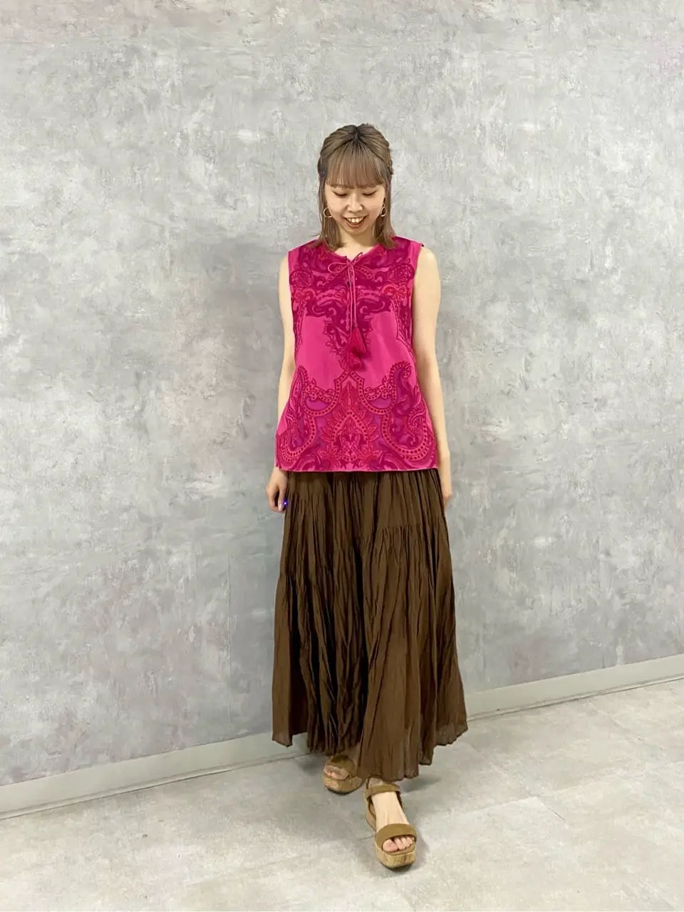 GRACE CONTINENTAL Abe コーディネート画像