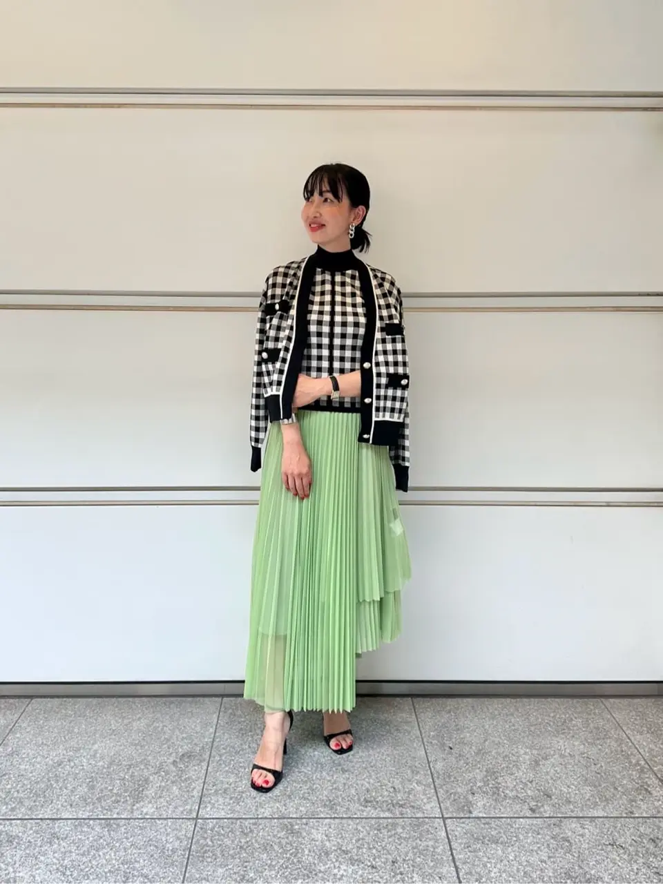 GRACE CONTINENTAL 尾田亜沙美 コーディネート画像