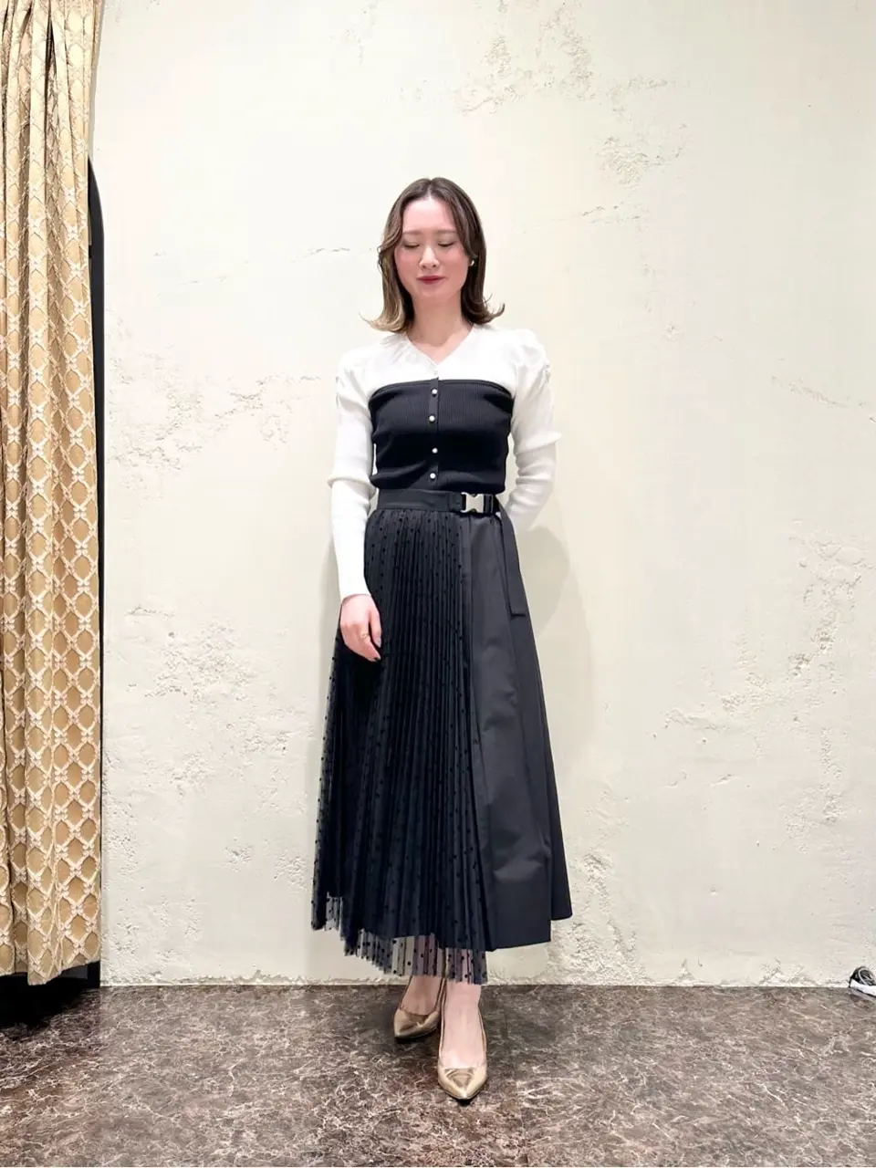 GRACE CONTINENTAL Kogane. コーディネート画像