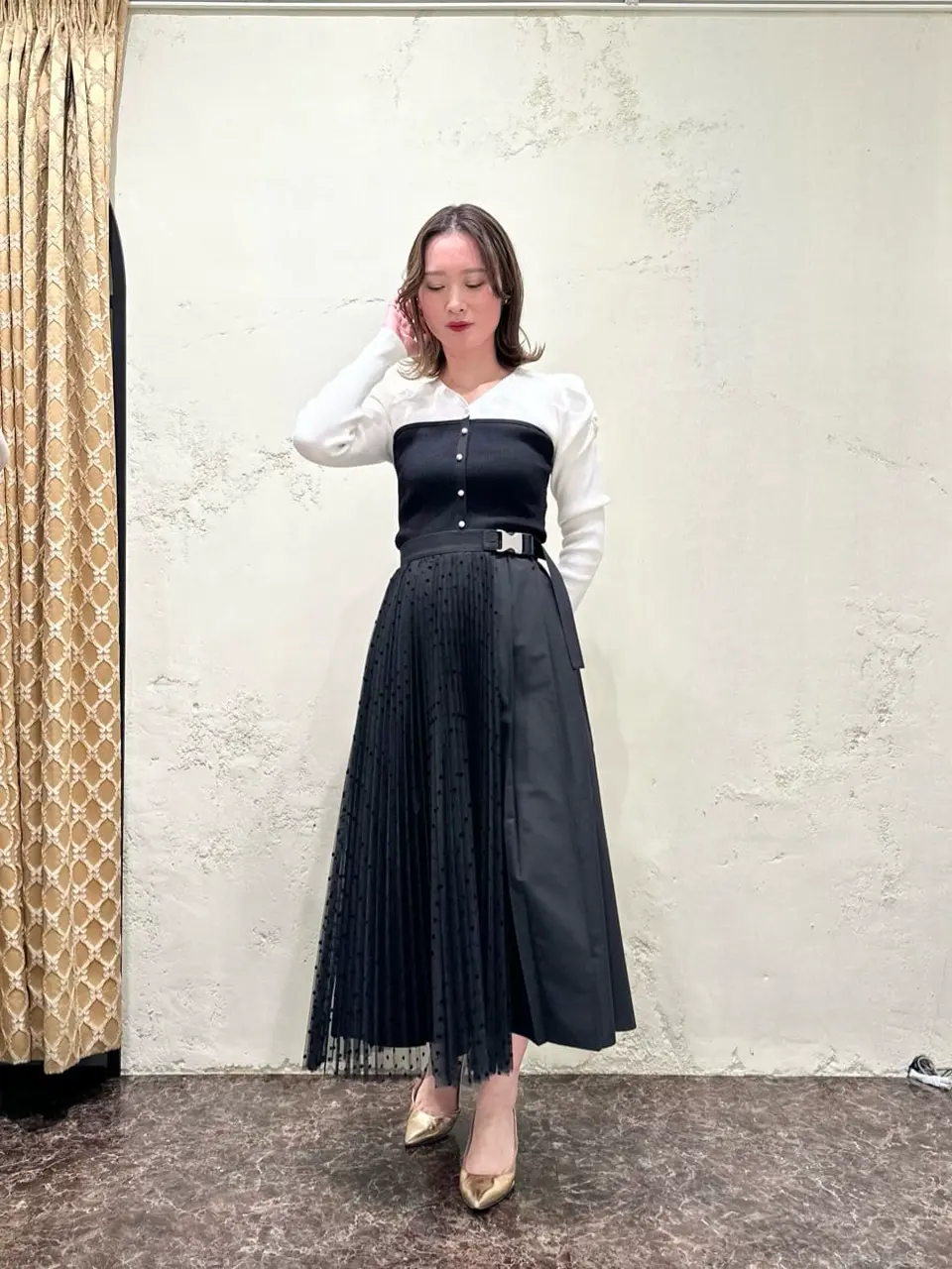 GRACE CONTINENTAL Kogane. コーディネート画像