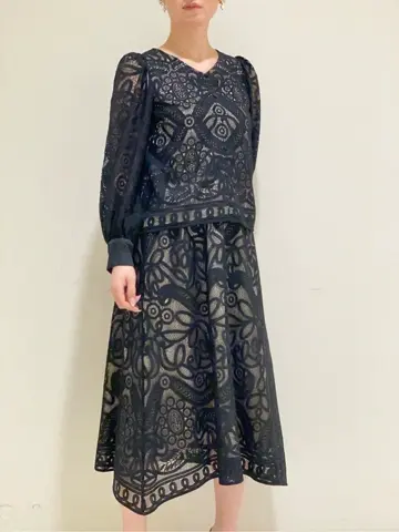 GRACE CONTINENTAL Kogane. コーディネート画像