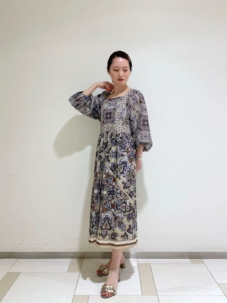 GRACE CONTINENTAL Kogane. コーディネート画像