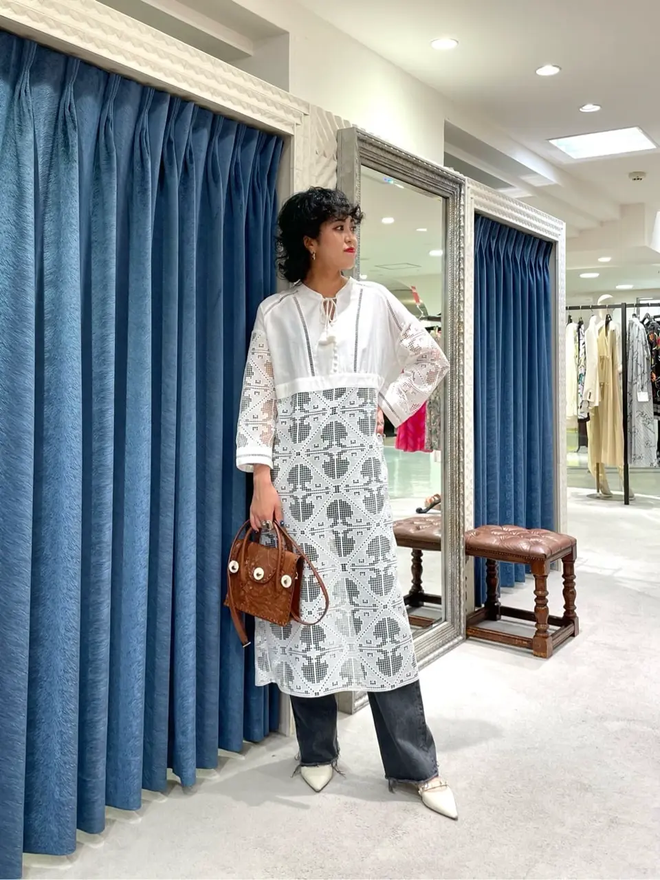 GRACE CONTINENTAL yoshi コーディネート画像