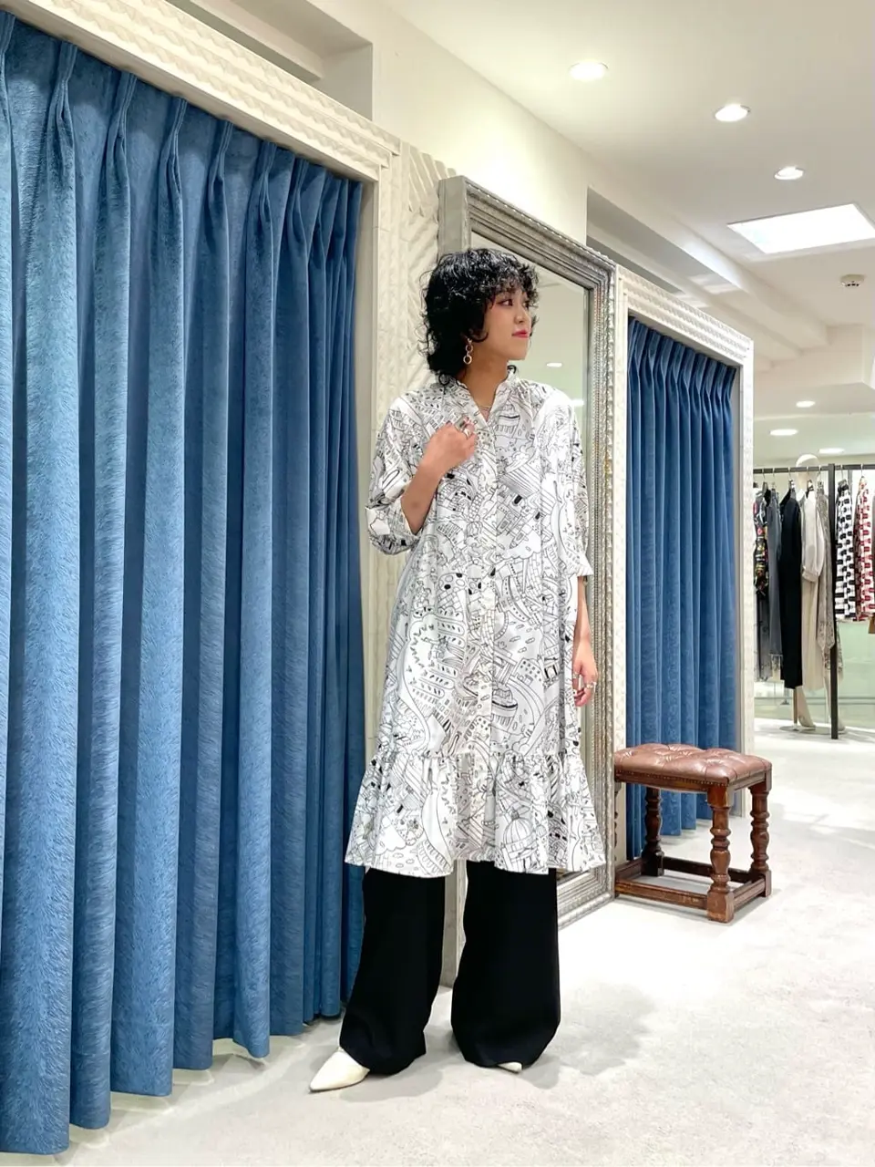 GRACE CONTINENTAL yoshi コーディネート画像