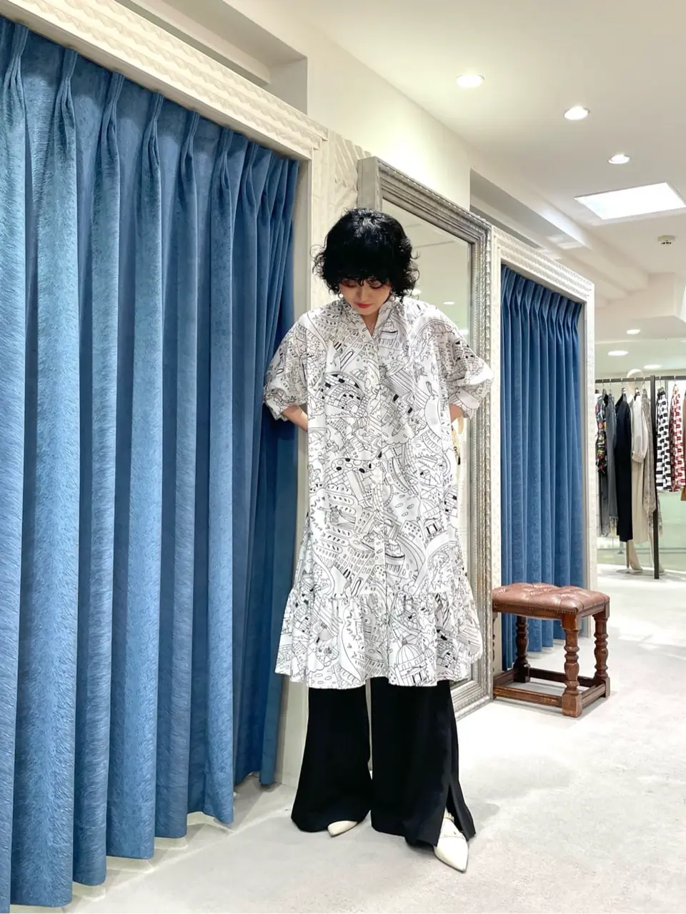 GRACE CONTINENTAL yoshi コーディネート画像