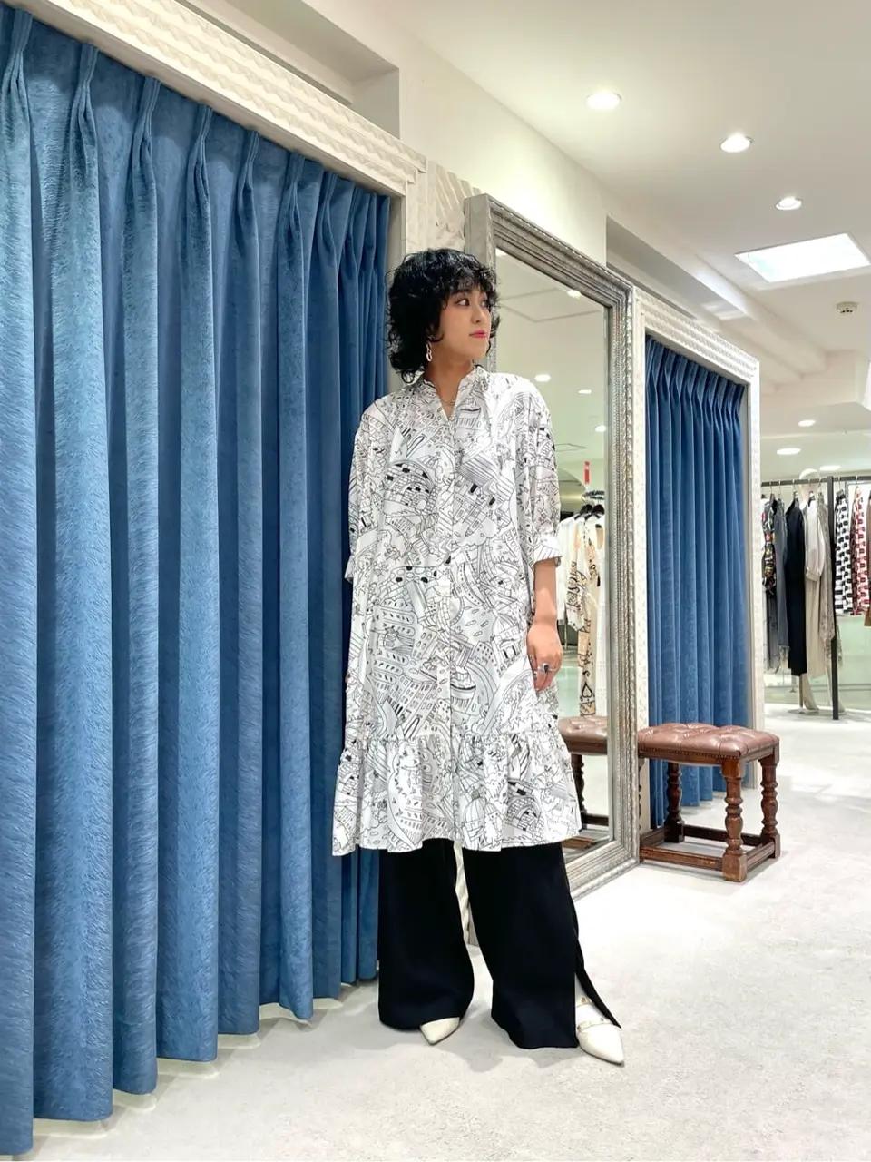 GRACE CONTINENTAL yoshi コーディネート画像