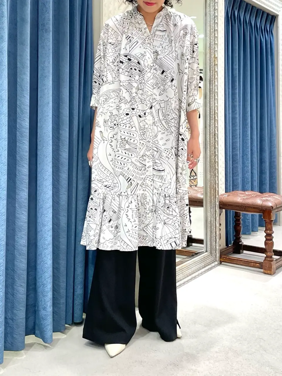 GRACE CONTINENTAL yoshi コーディネート画像