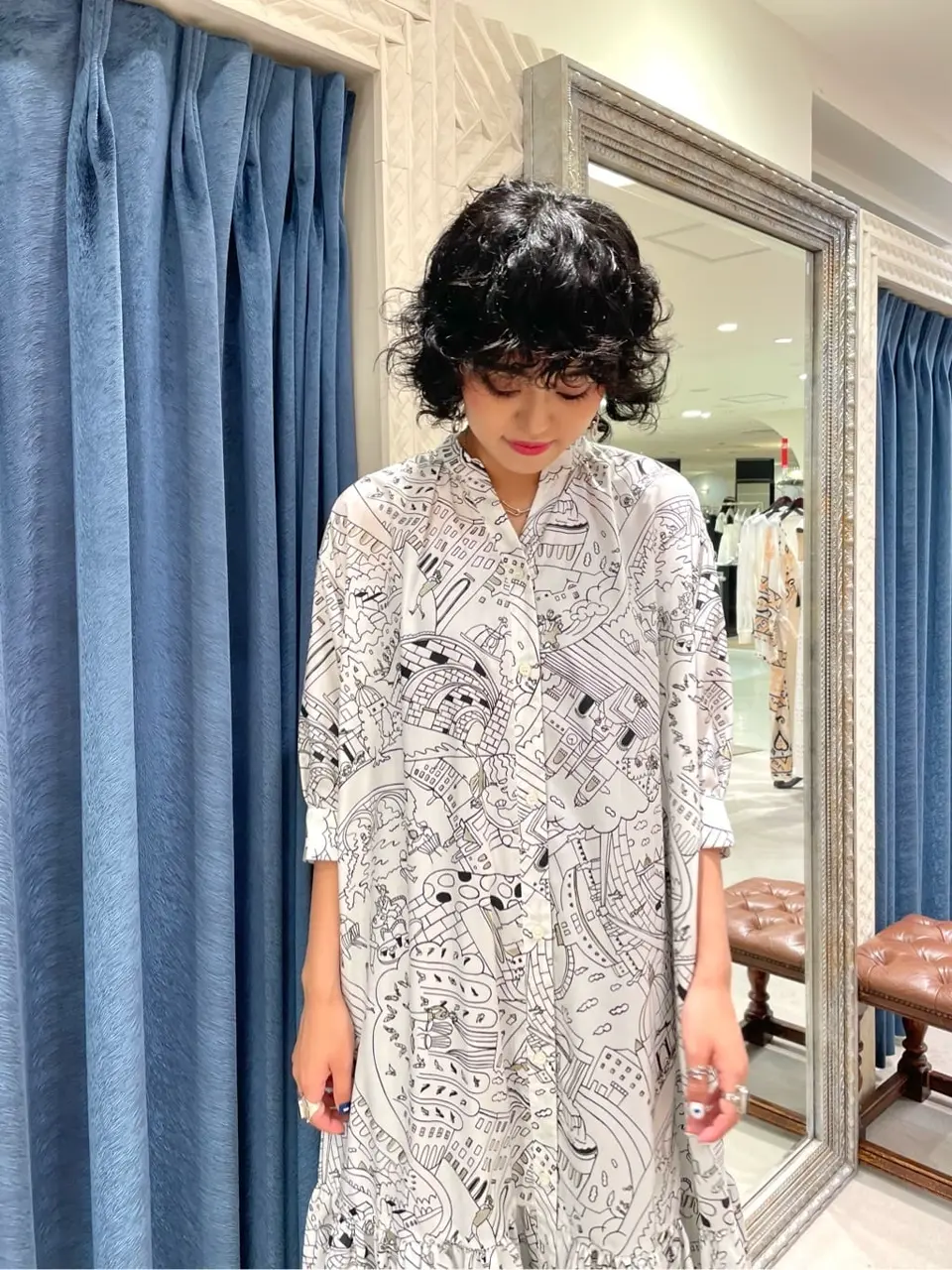 GRACE CONTINENTAL yoshi コーディネート画像