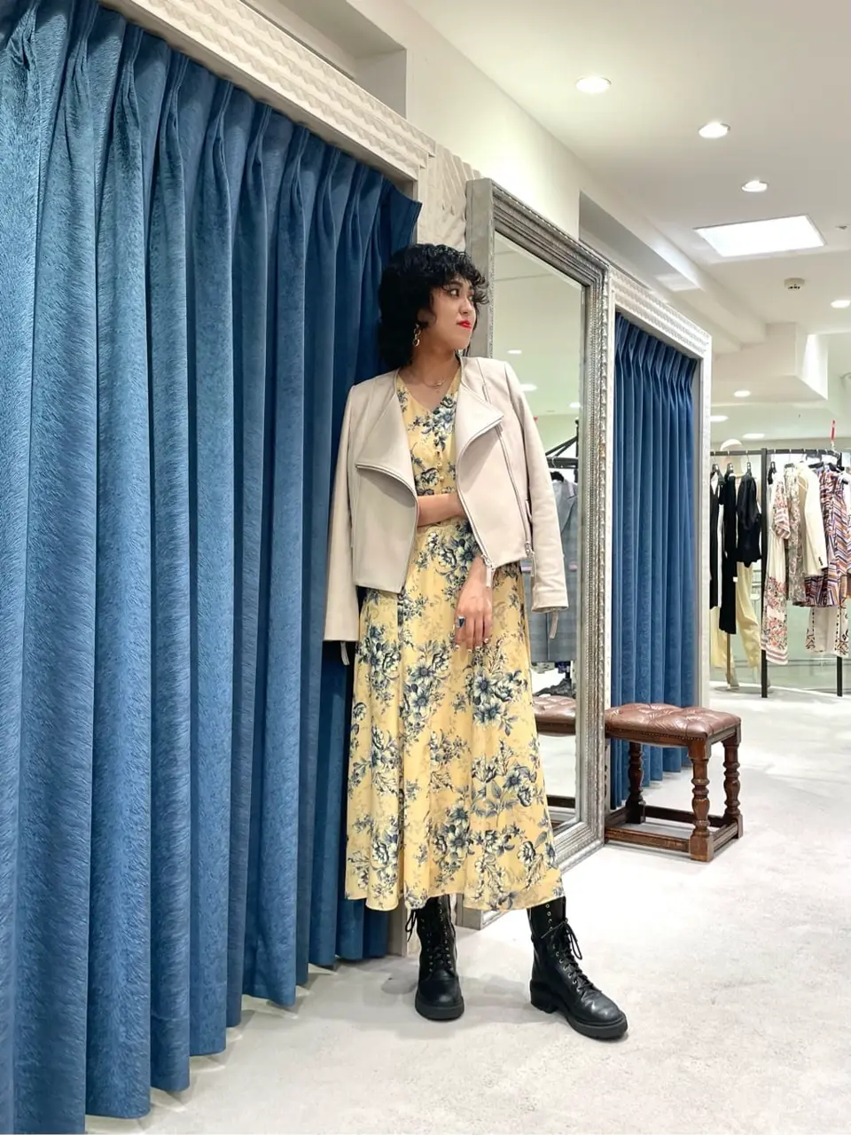 GRACE CONTINENTAL yoshi コーディネート画像