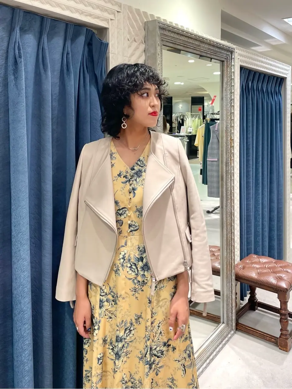 GRACE CONTINENTAL yoshi コーディネート画像