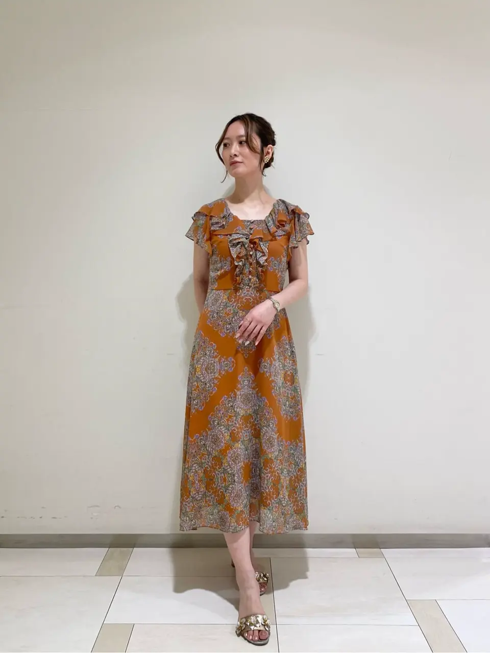 GRACE CONTINENTAL Kogane. コーディネート画像