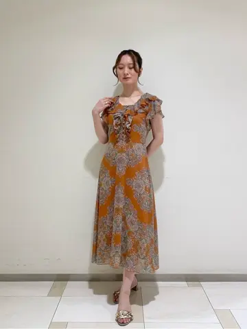 GRACE CONTINENTAL Kogane. コーディネート画像