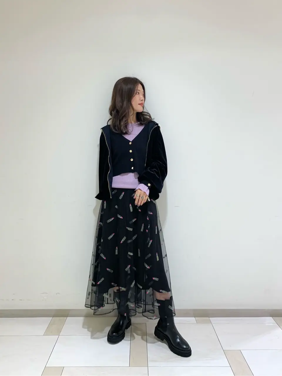 GRACE CONTINENTAL A.Kameyama コーディネート画像