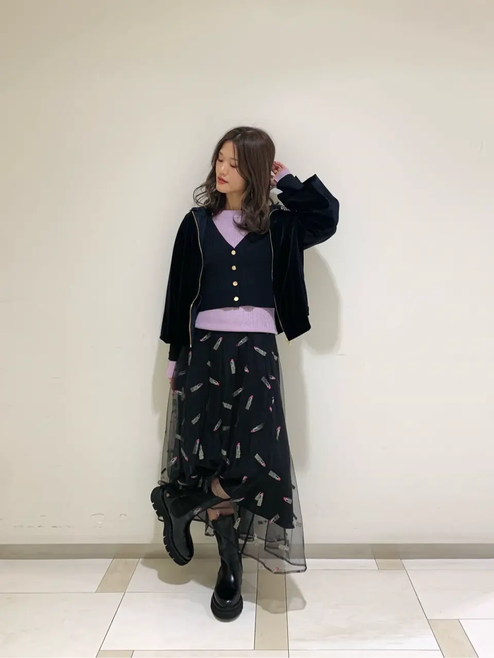 GRACE CONTINENTAL A.Kameyama コーディネート画像