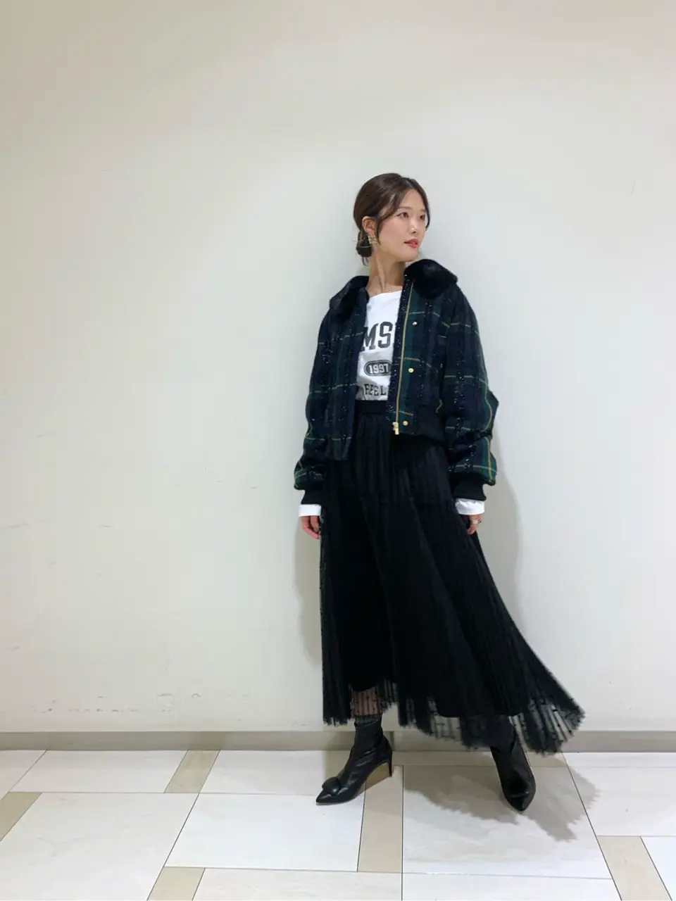 GRACE CONTINENTAL A.Kameyama コーディネート画像