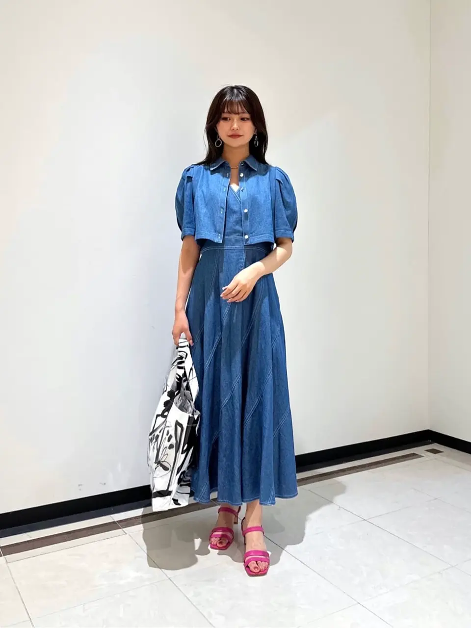 GRACE CONTINENTAL MORITA AI コーディネート画像