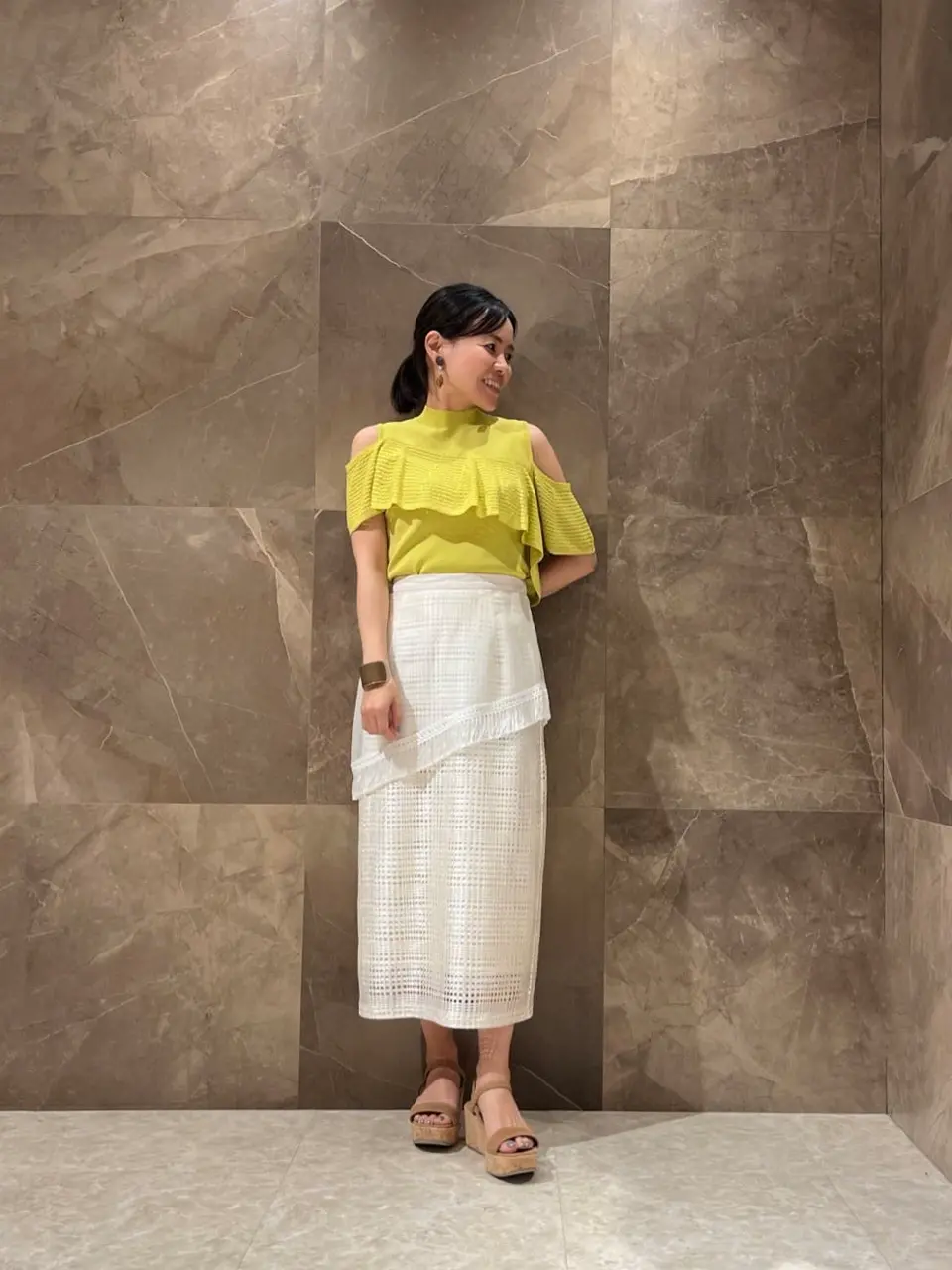 GRACE CONTINENTAL 穐山　香織 コーディネート画像