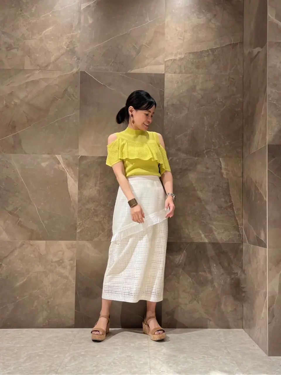 GRACE CONTINENTAL 穐山　香織 コーディネート画像