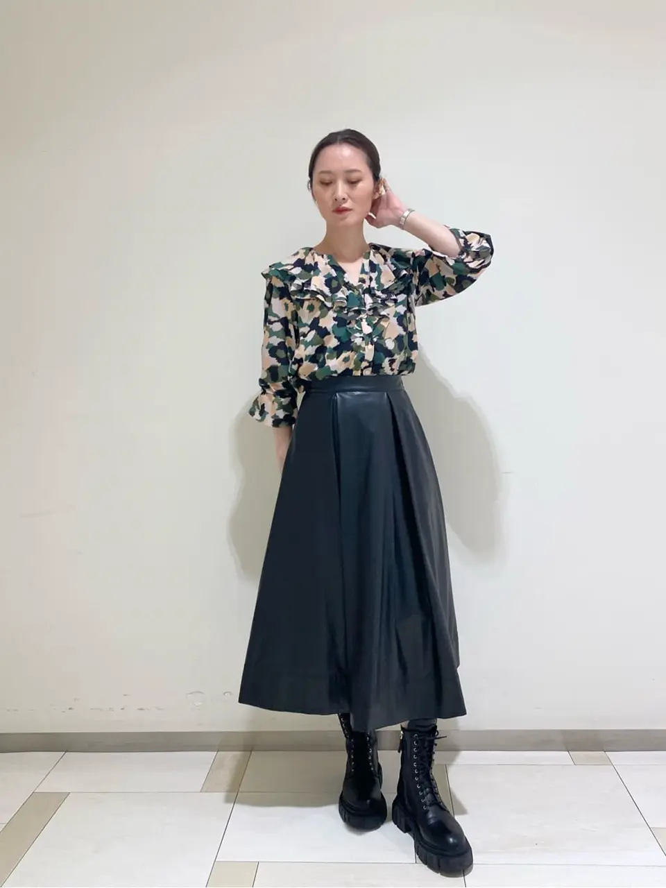 GRACE CONTINENTAL Kogane. コーディネート画像