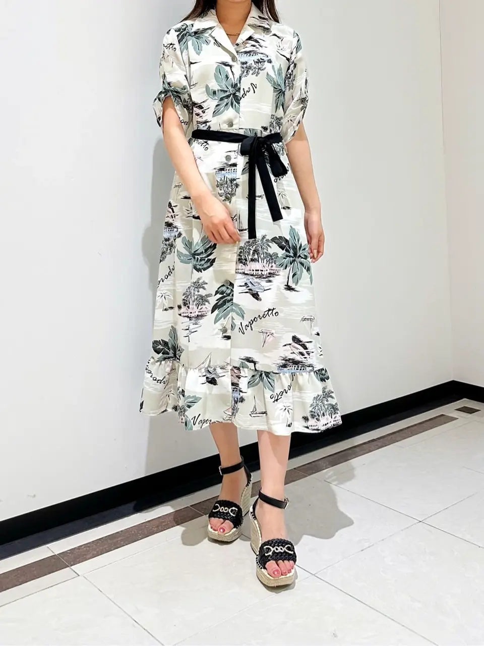 GRACE CONTINENTAL MORITA AI コーディネート画像