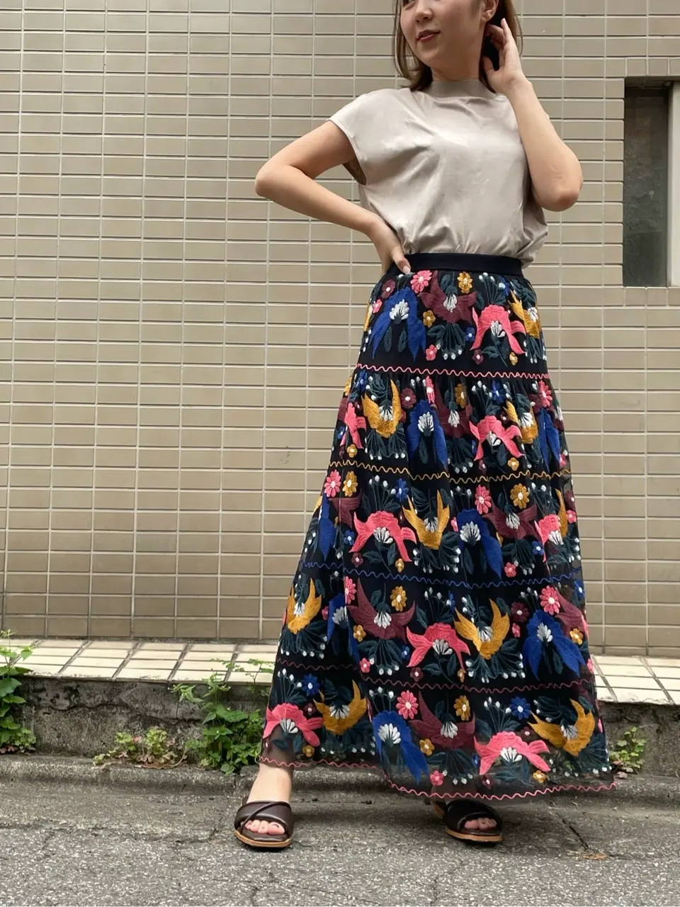 GRACE CONTINENTAL 佐藤　優里香 コーディネート画像