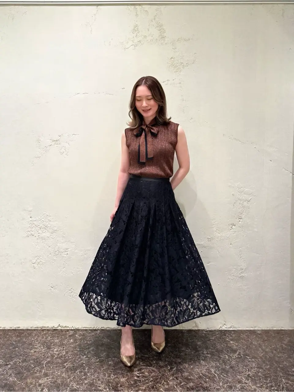 GRACE CONTINENTAL Kogane. コーディネート画像