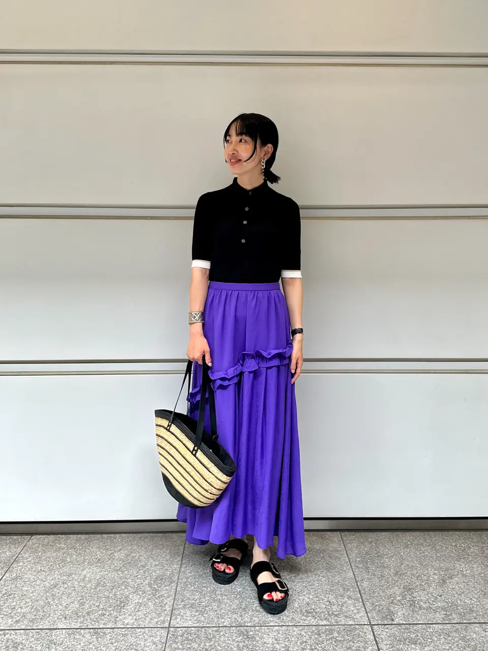 GRACE CONTINENTAL 尾田亜沙美 コーディネート画像