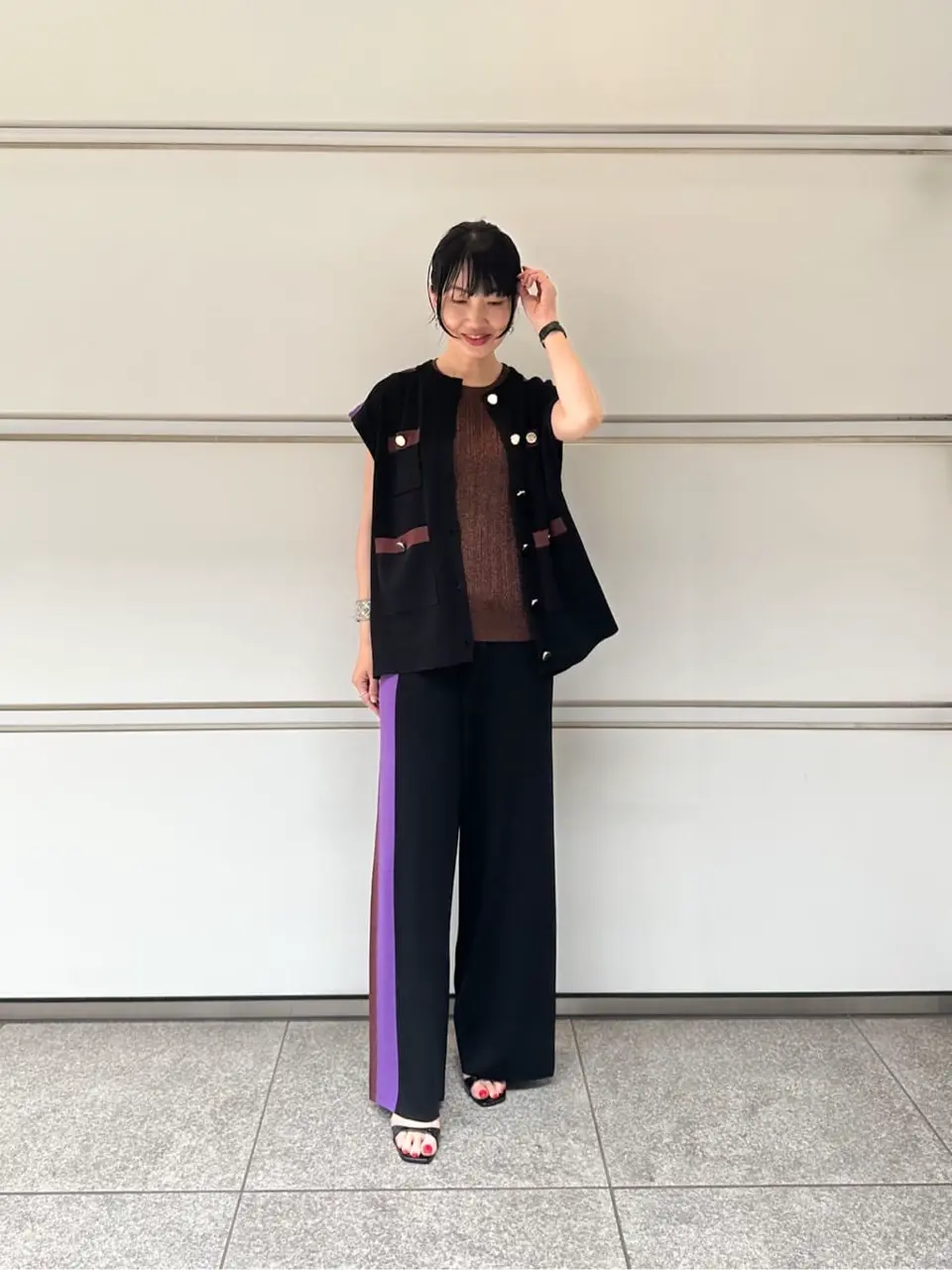 GRACE CONTINENTAL 尾田亜沙美 コーディネート画像