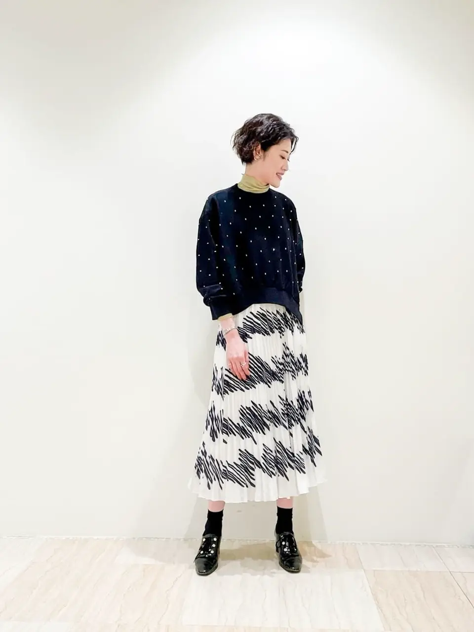 GRACE CONTINENTAL 今野　志保 コーディネート画像