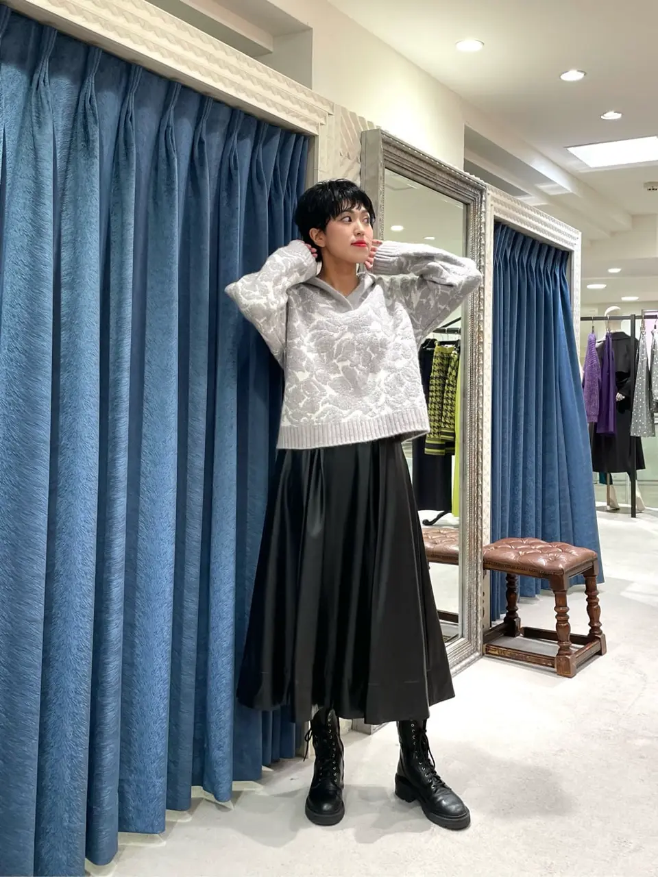 GRACE CONTINENTAL yoshi コーディネート画像