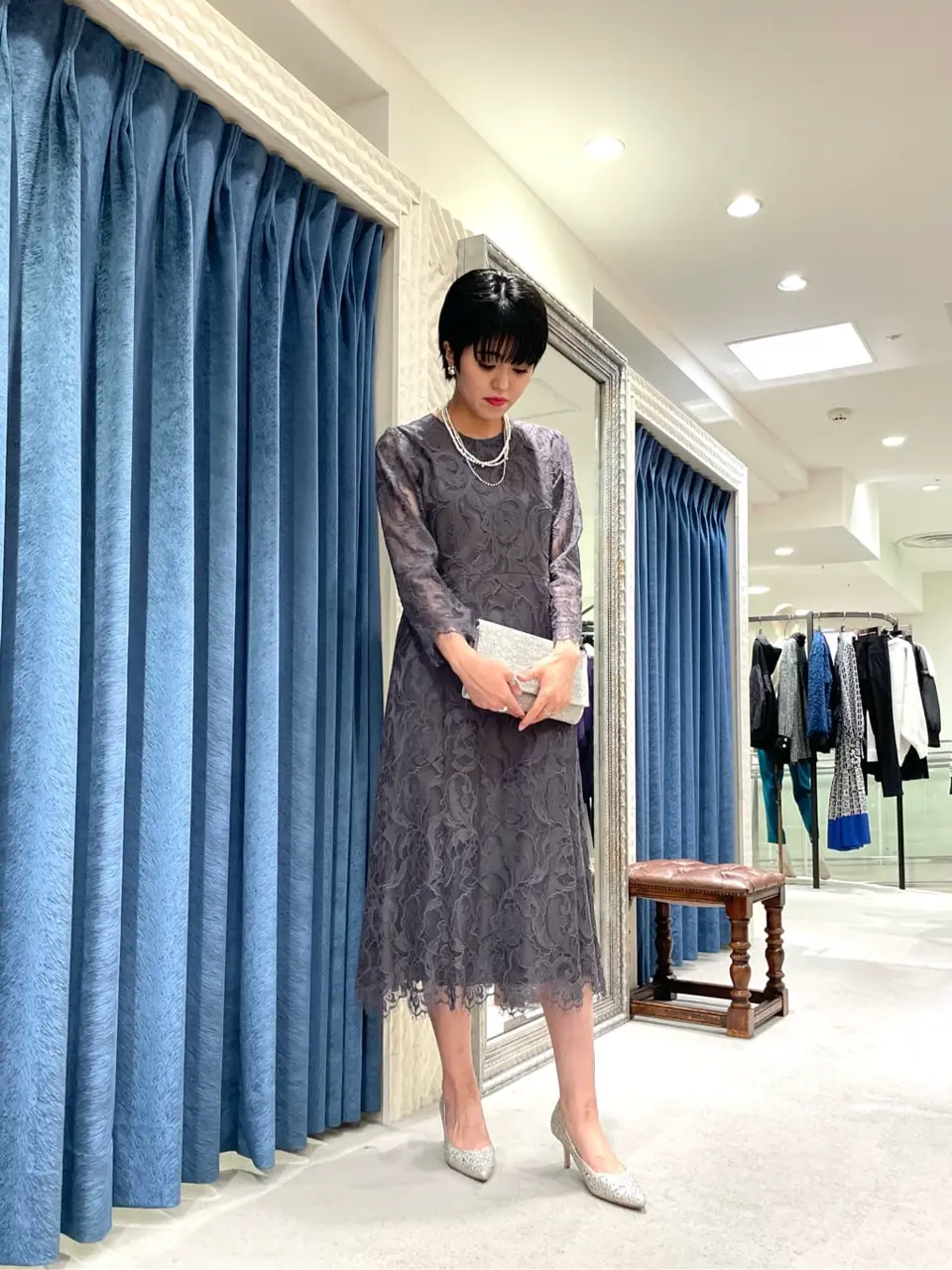 GRACE CONTINENTAL yoshi コーディネート画像