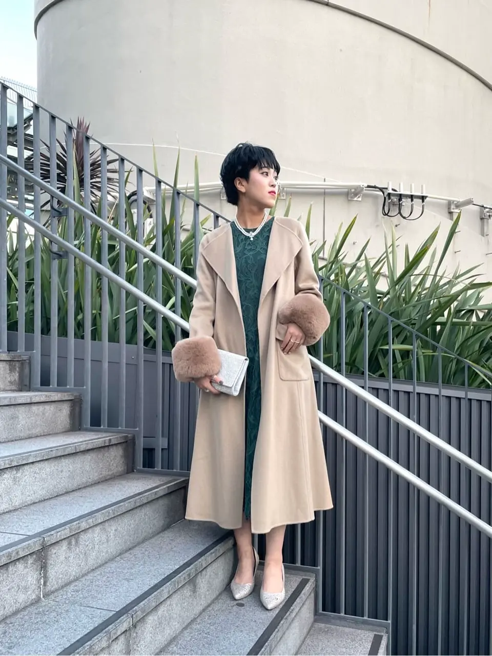 GRACE CONTINENTAL yoshi コーディネート画像