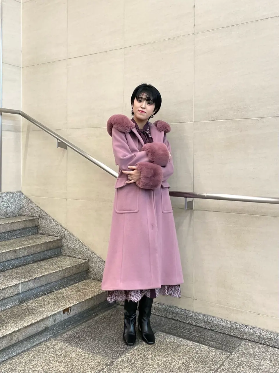 GRACE CONTINENTAL yoshi コーディネート画像