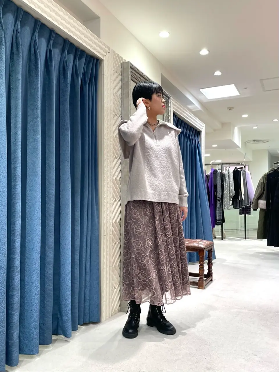 GRACE CONTINENTAL yoshi コーディネート画像