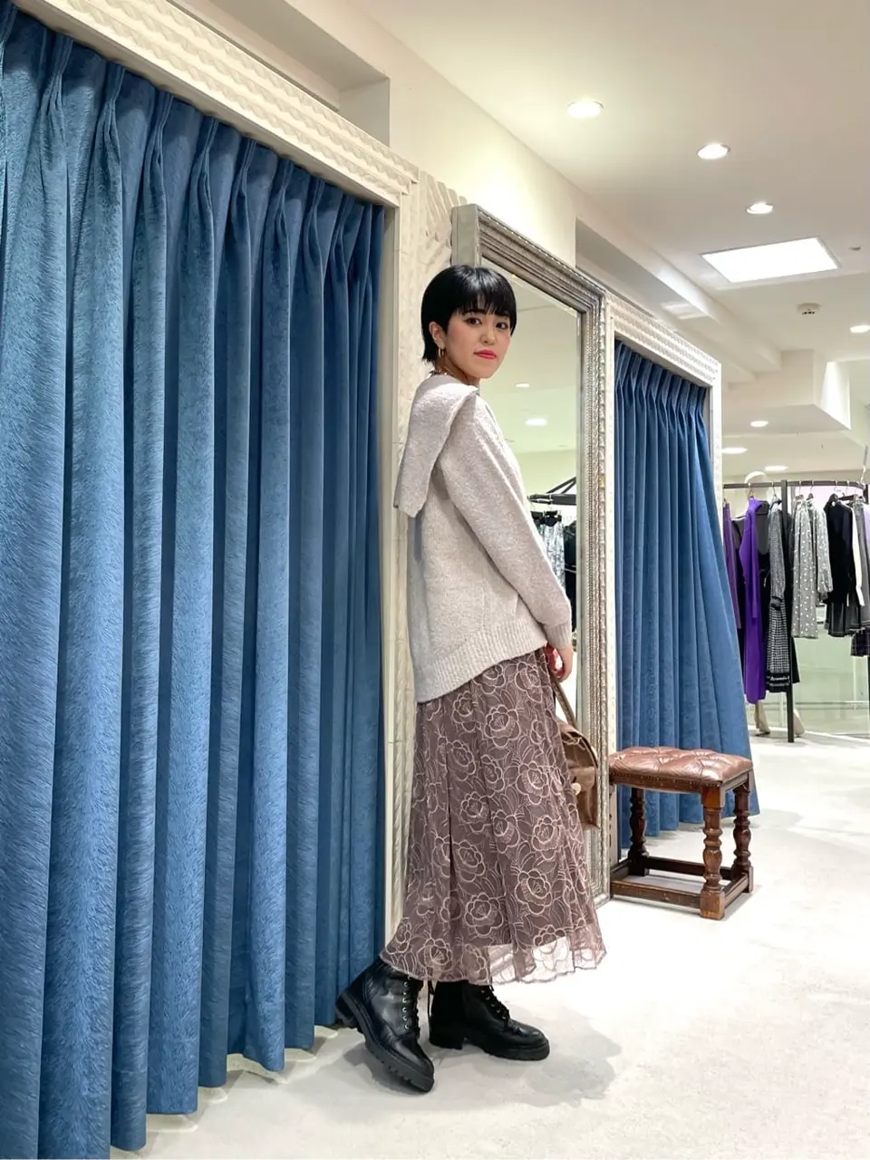 GRACE CONTINENTAL yoshi コーディネート画像