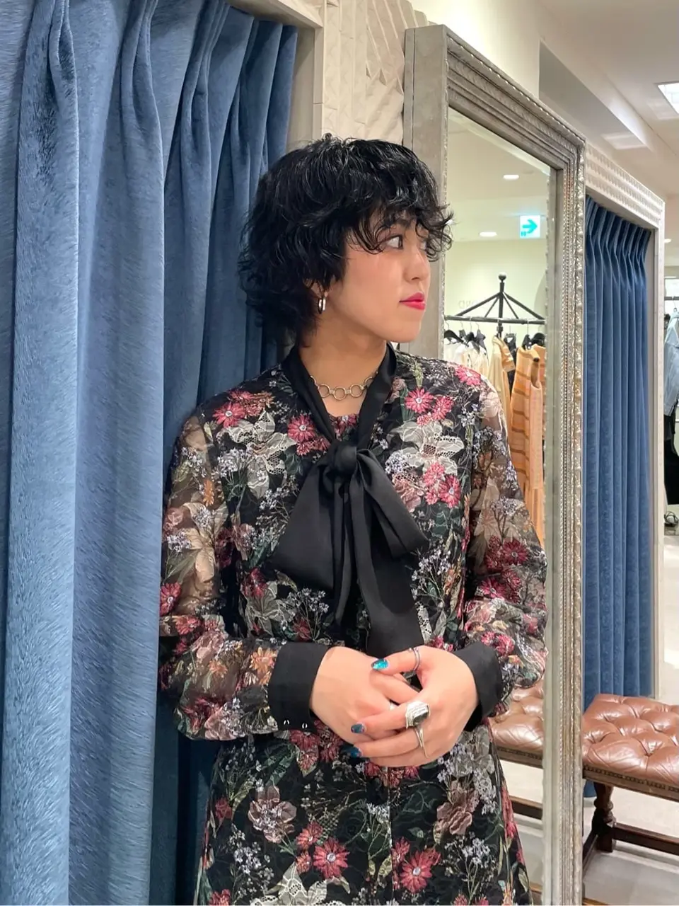 GRACE CONTINENTAL yoshi コーディネート画像