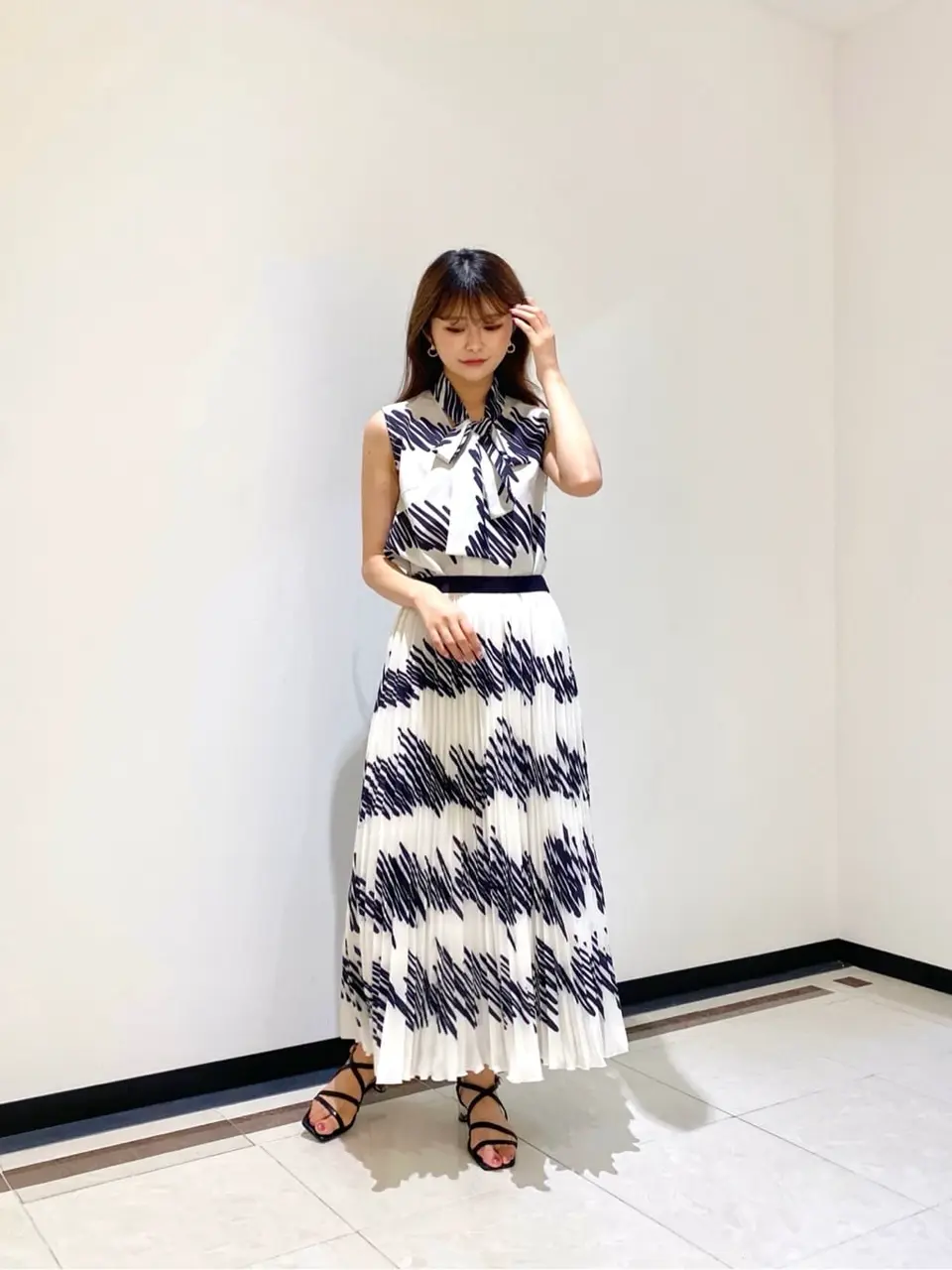 GRACE CONTINENTAL MORITA AI コーディネート画像