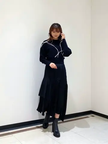 GRACE CONTINENTAL MORITA AI コーディネート画像