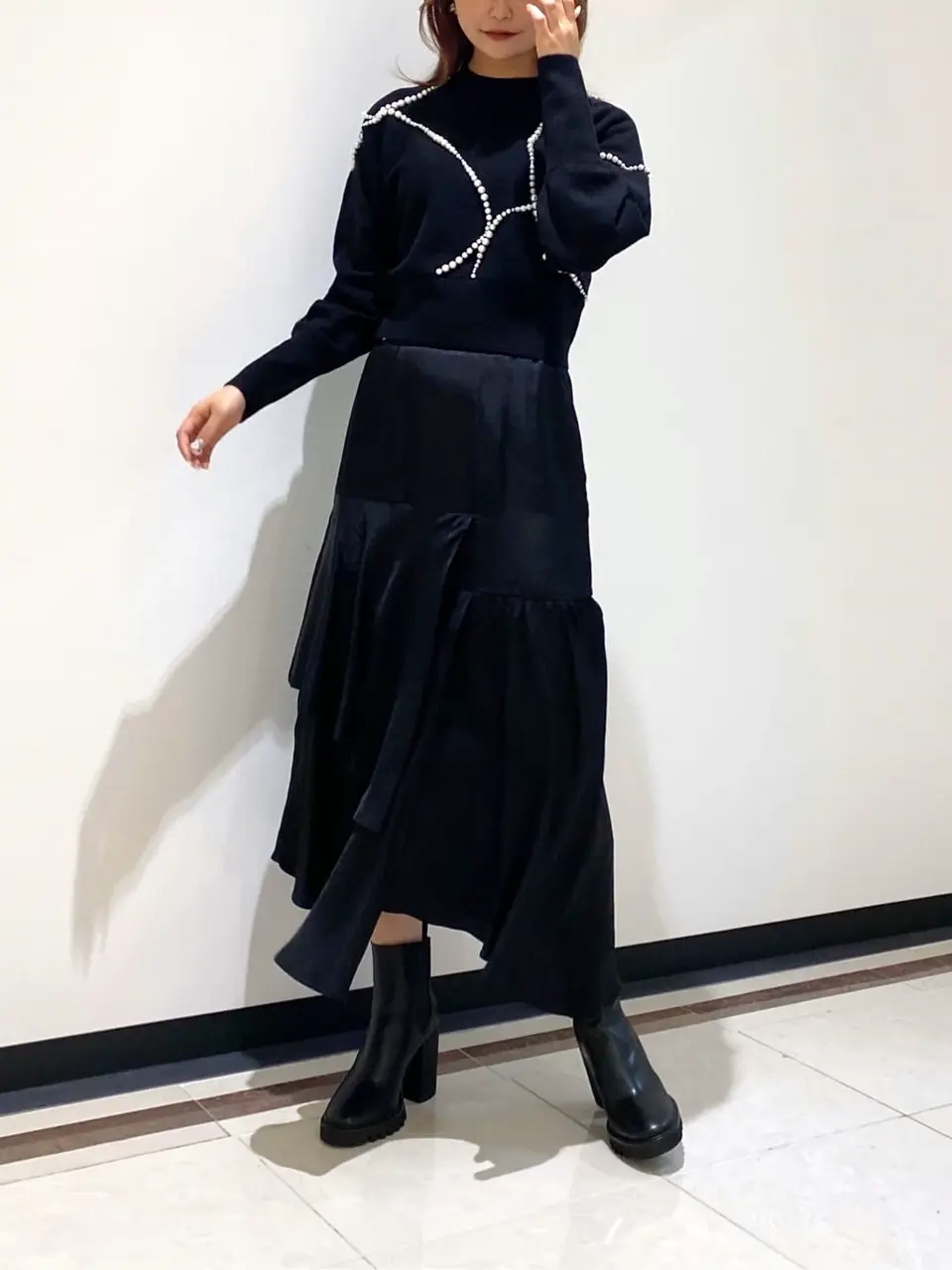 GRACE CONTINENTAL MORITA AI コーディネート画像