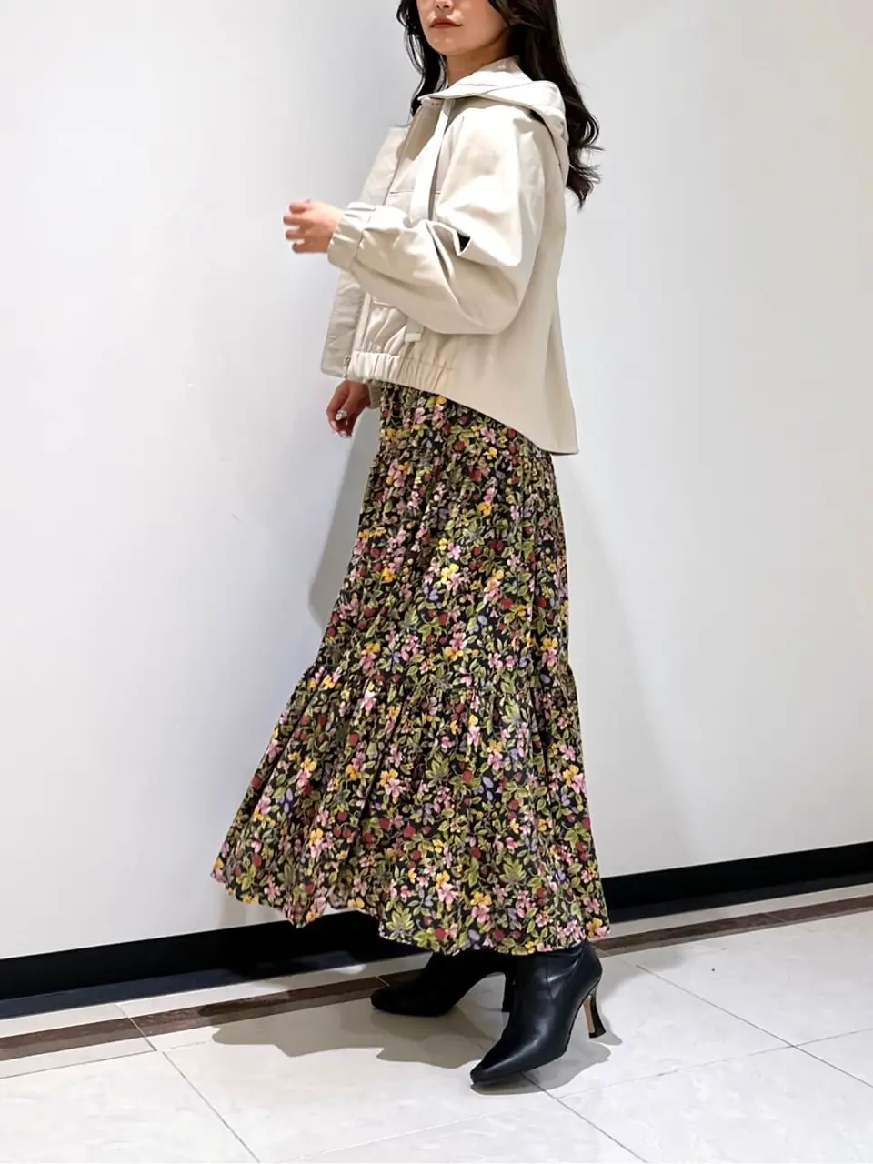 GRACE CONTINENTAL MORITA AI コーディネート画像