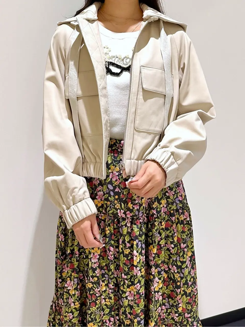 GRACE CONTINENTAL MORITA AI コーディネート画像