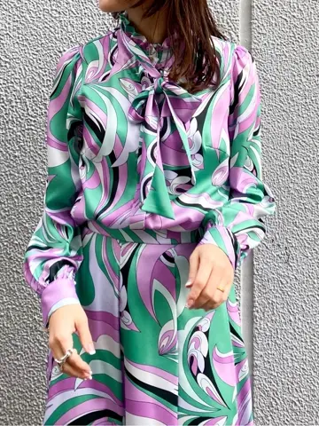 GRACE CONTINENTAL 古川温子 コーディネート画像